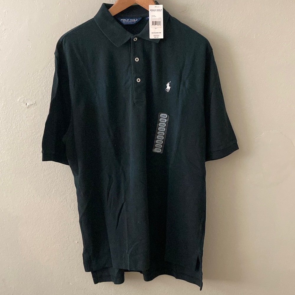 Polo Golf-Men’s Large- Black